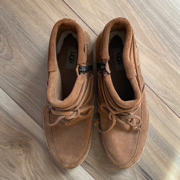 Ugg Women's Reid Moccasin - Chestnut Boots - Picture 8 of 15